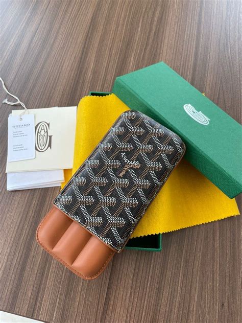 goyard bear iphone x|goyard cigar case.